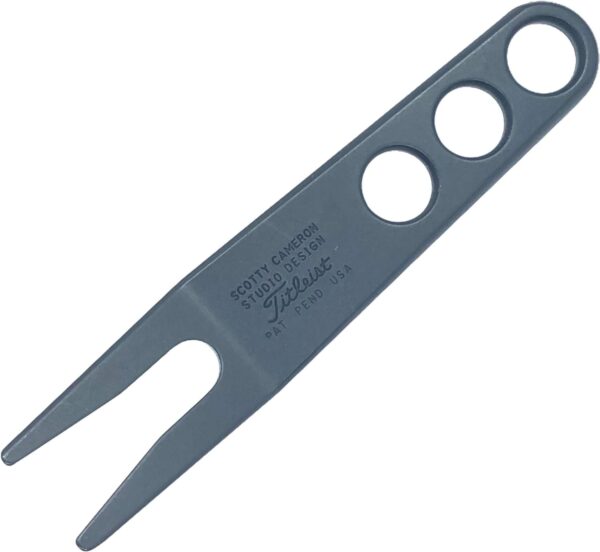 Divot Pivot Tool Stamped Logo Aluminum Black